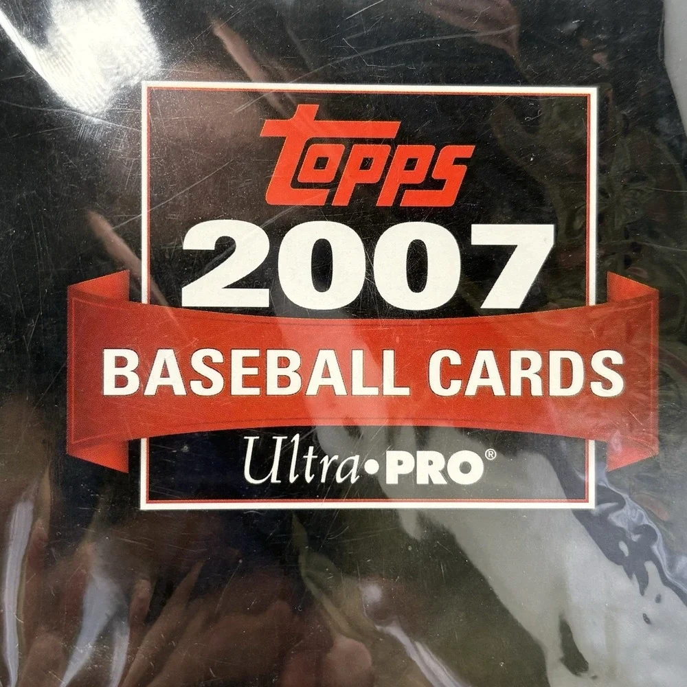 2007 Topps‎ MLB Baseball Pack w/4-Pocket Portfolio New Sealed VTG Y2K